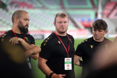 110725 - Wales Rugby Captains Run the day beofre their final tour match against Japan - Dewi Lake during training