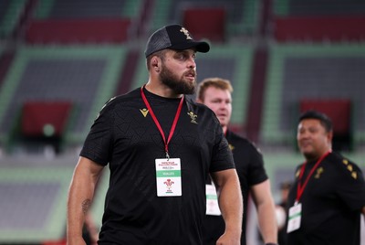 110725 - Wales Rugby Captains Run the day beofre their final tour match against Japan - Nicky Smith during training