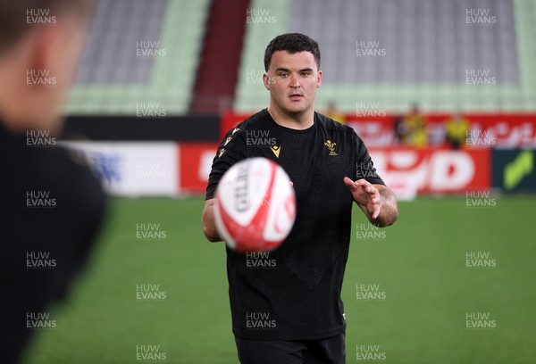 110725 - Wales Rugby Captains Run the day beofre their final tour match against Japan - Chris Coleman during training