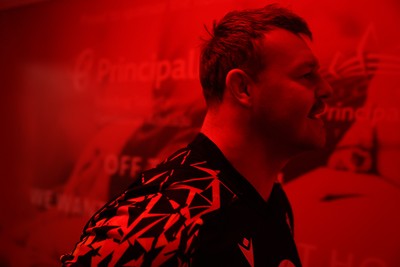 130326 - Wales Rugby Captains Run ahead of their last Six Nations game against Italy - Dewi Lake