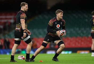 130326 - Wales Rugby Captains Run ahead of their last Six Nations game against Italy - Alex Mann during training