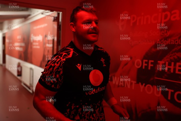 130326 - Wales Rugby Captains Run ahead of their last Six Nations game against Italy - Dewi Lake