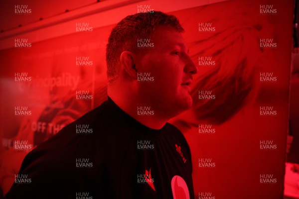 130326 - Wales Rugby Captains Run ahead of their last Six Nations game against Italy - Rhys Carre