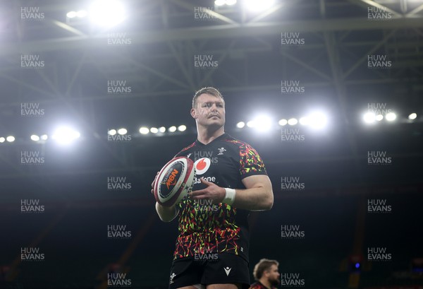 130326 - Wales Rugby Captains Run ahead of their last Six Nations game against Italy - Dewi Lake during training