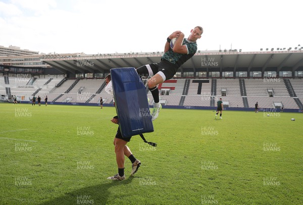 131023 - Wales Rugby Captains Run ahead of their Quarter Final match against Argentina - Liam Williams during training
