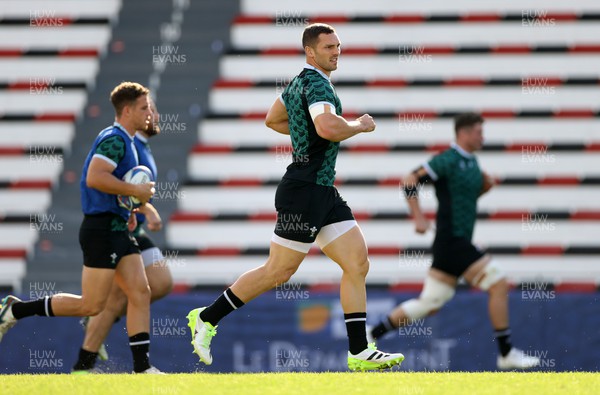 131023 - Wales Rugby Captains Run ahead of their Quarter Final match against Argentina - George North during training