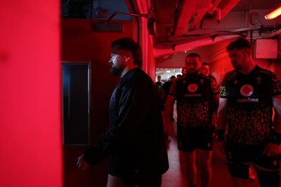 140226 - Wales Rugby Captains Run ahead of their Six Nations game against France tomorrow - Tomas Francis during training