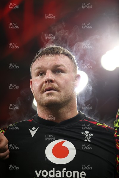 140226 - Wales Rugby Captains Run ahead of their Six Nations game against France tomorrow - Dewi Lake during training