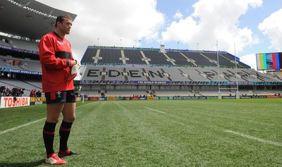 14.10.11 - Wales Rugby Captains Run - Jamie Roberts during training at Eden Park, Auckland. 