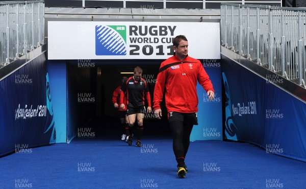 14.10.11 - Wales Rugby Captains Run - Shane Williams during training at Eden Park, Auckland. 