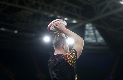 141125 - Wales Rugby Captains Run ahead of their game against Japan - Dewi Lake during training