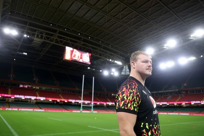 141125 - Wales Rugby Captains Run ahead of their game against Japan - Dewi Lake during training