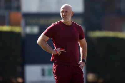 170726 - Wales Rugby Captains Run in Durban ahead of their Nations Championship game against South Africa tomorrow - Steve Tandy, Head Coach during training