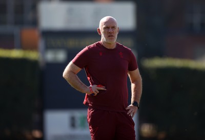 170726 - Wales Rugby Captains Run in Durban ahead of their Nations Championship game against South Africa tomorrow - Steve Tandy, Head Coach during training