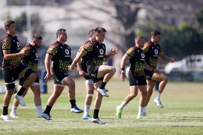 170726 - Wales Rugby Captains Run in Durban ahead of their Nations Championship game against South Africa tomorrow - Reuben Morgan-Williams during training