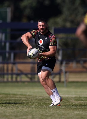 170726 - Wales Rugby Captains Run in Durban ahead of their Nations Championship game against South Africa tomorrow - Gareth Thomas during training