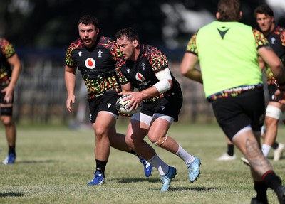 170726 - Wales Rugby Captains Run in Durban ahead of their Nations Championship game against South Africa tomorrow - Ryan Elias during training