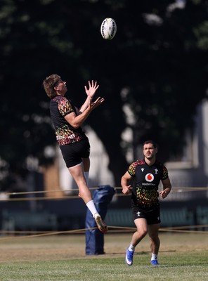170726 - Wales Rugby Captains Run in Durban ahead of their Nations Championship game against South Africa tomorrow - Ellis Mee during training