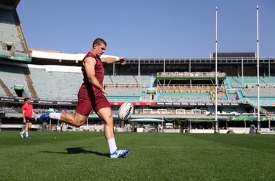 170726 - Wales Rugby Captains Run in Durban ahead of their Nations Championship game against South Africa tomorrow - Joe Hawkins during training