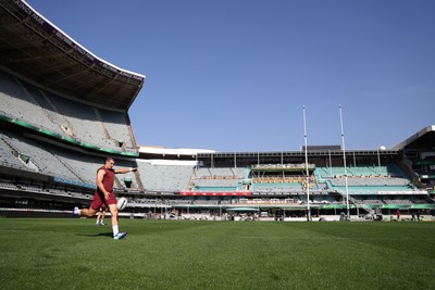 170726 - Wales Rugby Captains Run in Durban ahead of their Nations Championship game against South Africa tomorrow - Joe Hawkins during training