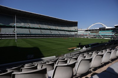 170726 - Wales Rugby Captains Run in Durban ahead of their Nations Championship game against South Africa tomorrow - General View