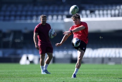 170726 - Wales Rugby Captains Run in Durban ahead of their Nations Championship game against South Africa tomorrow - Dan Edwards during training