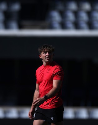 170726 - Wales Rugby Captains Run in Durban ahead of their Nations Championship game against South Africa tomorrow - Dan Edwards during training