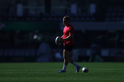 170726 - Wales Rugby Captains Run in Durban ahead of their Nations Championship game against South Africa tomorrow - Sam Costelow during training