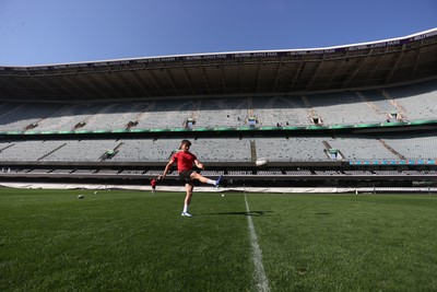 170726 - Wales Rugby Captains Run in Durban ahead of their Nations Championship game against South Africa tomorrow - Dan Edwards during training