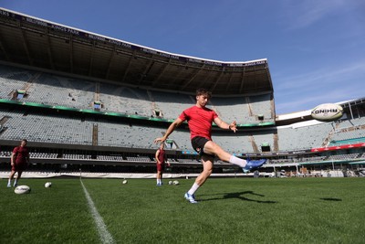170726 - Wales Rugby Captains Run in Durban ahead of their Nations Championship game against South Africa tomorrow - Dan Edwards during training