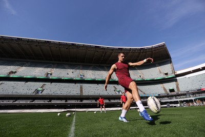 170726 - Wales Rugby Captains Run in Durban ahead of their Nations Championship game against South Africa tomorrow - Joe Hawkins during training