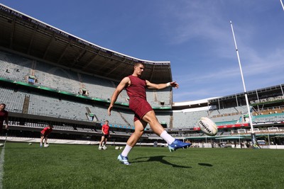 170726 - Wales Rugby Captains Run in Durban ahead of their Nations Championship game against South Africa tomorrow - Joe Hawkins during training