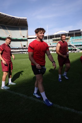 170726 - Wales Rugby Captains Run in Durban ahead of their Nations Championship game against South Africa tomorrow - Dan Edwards during training