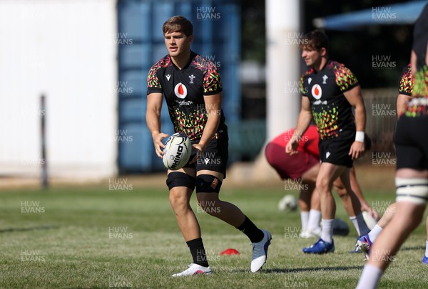 170726 - Wales Rugby Captains Run in Durban ahead of their Nations Championship game against South Africa tomorrow - Alex Mann during training