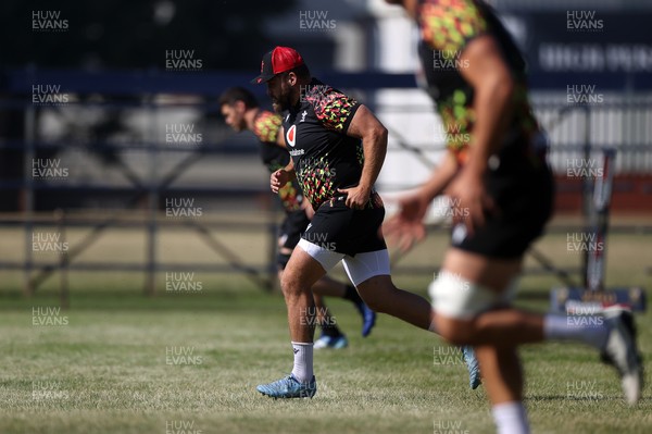 170726 - Wales Rugby Captains Run in Durban ahead of their Nations Championship game against South Africa tomorrow - Nicky Smith during training