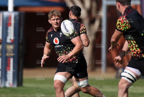 170726 - Wales Rugby Captains Run in Durban ahead of their Nations Championship game against South Africa tomorrow - Jac Morgan during training