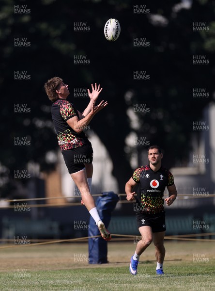 170726 - Wales Rugby Captains Run in Durban ahead of their Nations Championship game against South Africa tomorrow - Ellis Mee during training