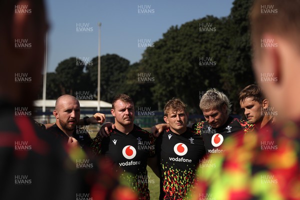 170726 - Wales Rugby Captains Run in Durban ahead of their Nations Championship game against South Africa tomorrow - Dewi Lake