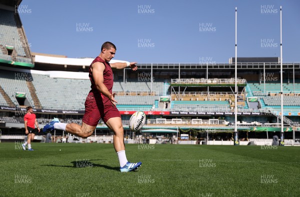 170726 - Wales Rugby Captains Run in Durban ahead of their Nations Championship game against South Africa tomorrow - Joe Hawkins during training