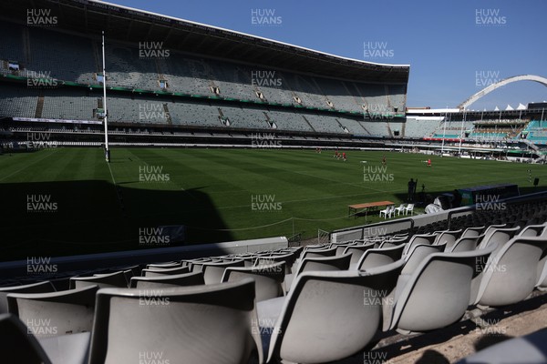170726 - Wales Rugby Captains Run in Durban ahead of their Nations Championship game against South Africa tomorrow - General View