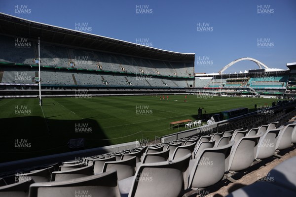 170726 - Wales Rugby Captains Run in Durban ahead of their Nations Championship game against South Africa tomorrow - General View