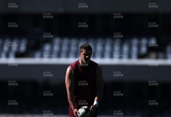 170726 - Wales Rugby Captains Run in Durban ahead of their Nations Championship game against South Africa tomorrow - Joe Hawkins during training