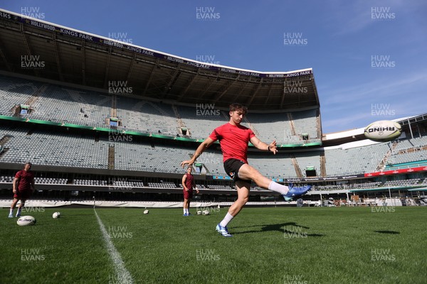 170726 - Wales Rugby Captains Run in Durban ahead of their Nations Championship game against South Africa tomorrow - Dan Edwards during training