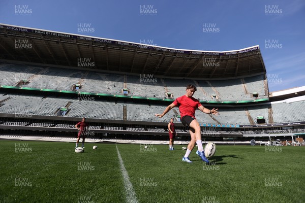 170726 - Wales Rugby Captains Run in Durban ahead of their Nations Championship game against South Africa tomorrow - Dan Edwards during training
