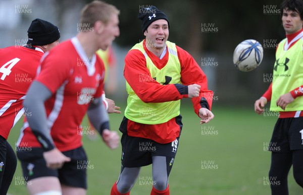 18.06.10 - Wales Rugby Captains Run - Stephen Jones during training. 