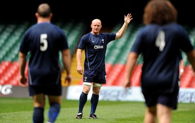 19.08.11 - Wales Rugby Captains Run - Martyn Williams during training. 