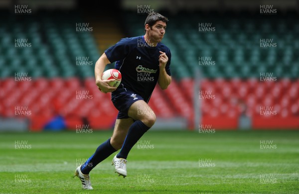 19.08.11 - Wales Rugby Captains Run - James Hook during training. 