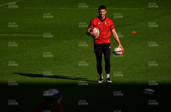 231020 - Wales Rugby Training - Rhys Webb during training
