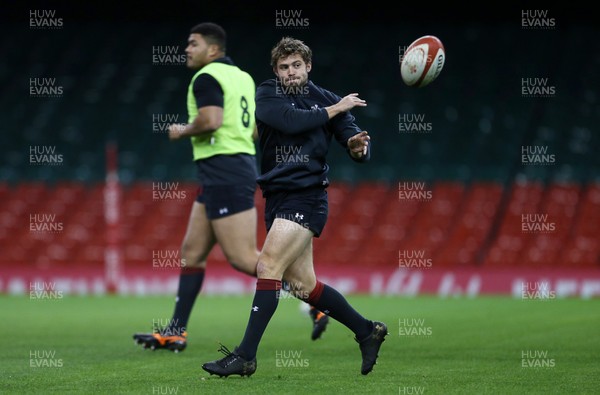 241117 - Wales Rugby Captains Run - Leigh Halfpenny during training