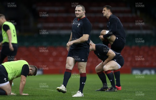 241117 - Wales Rugby Captains Run - Ken Owens during training